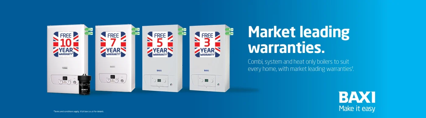 Baxi Rated Number 1 Boiler by Energy Guide